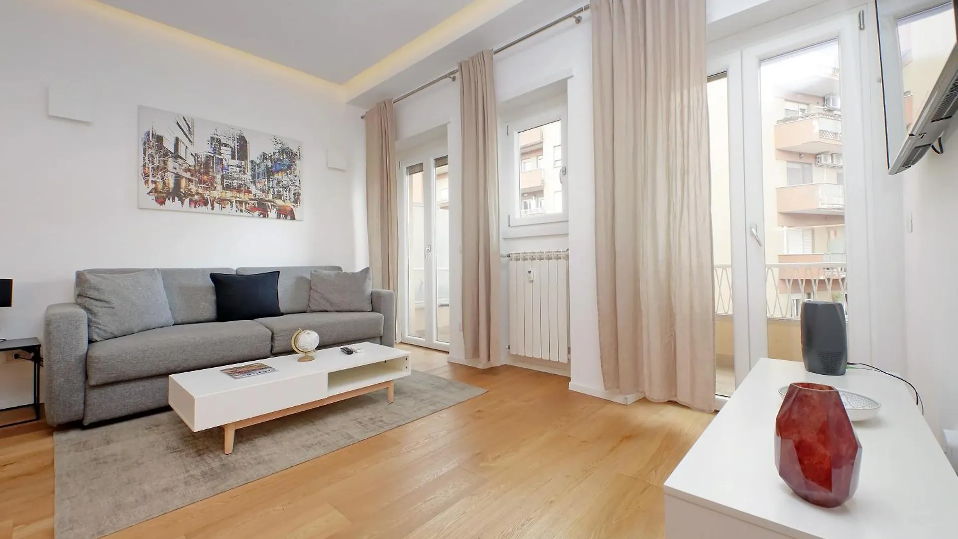 Cozy 1-Bedroom Flat With Balcony, Steps To Vatican Rome 0*,  Italy